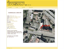 Tablet Screenshot of insat.cz